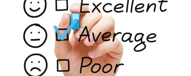 Hand Marking Average On Rating Scale