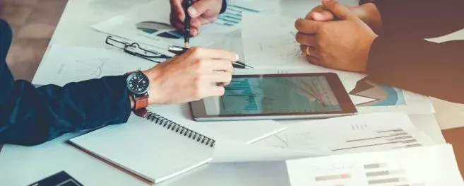 Business Meeting Discussion on Data Analysis