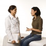 Doctor and patient. Doctor and patient.