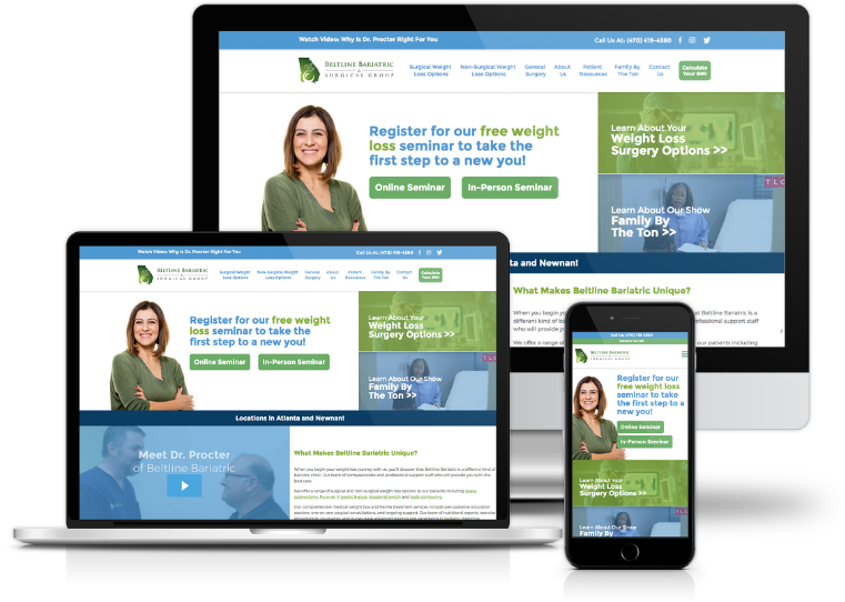 Responsive Bariatric Websites