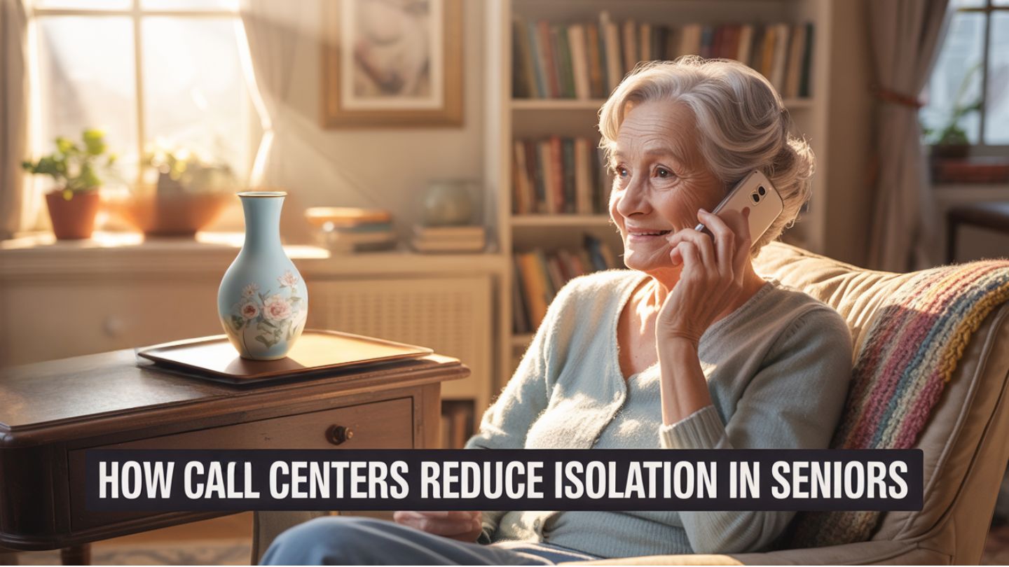 How Healthcare Call Centers Are A Solution for Reducing Social Isolation Among the Elderly?